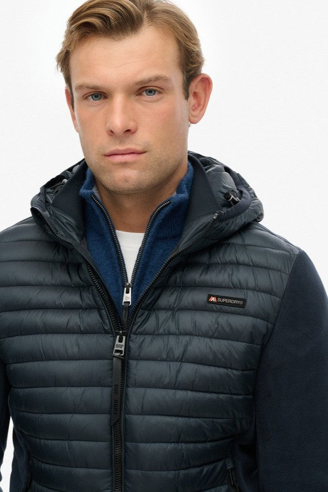 Superdry Hood Fleece Hybrid Jacket M5012294A