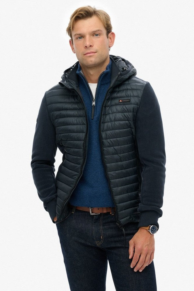 Superdry Hood Fleece Hybrid Jacket M5012294A