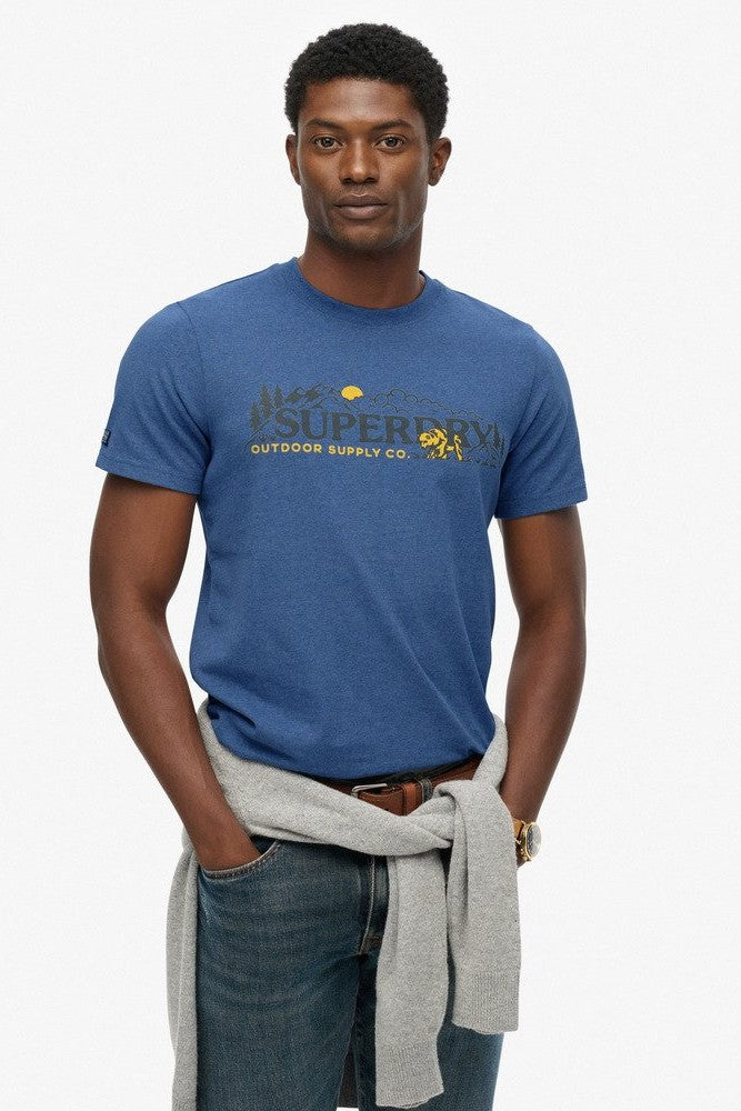 Superdry Outdoor Scene T-Shirt M1012327A