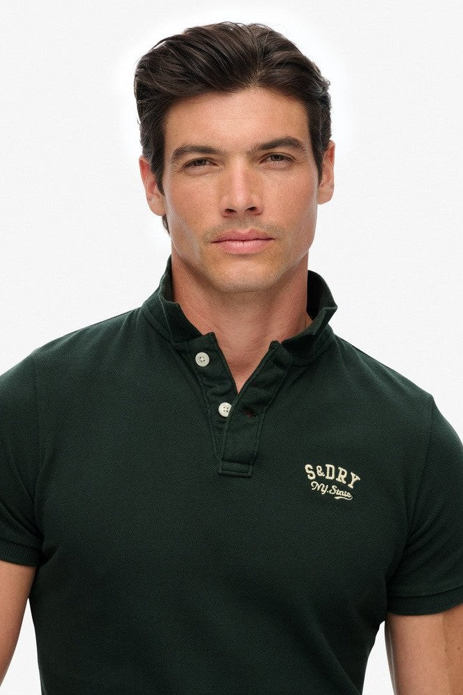 Superdry Vintage Embroidered Polo Shirt M1110449A