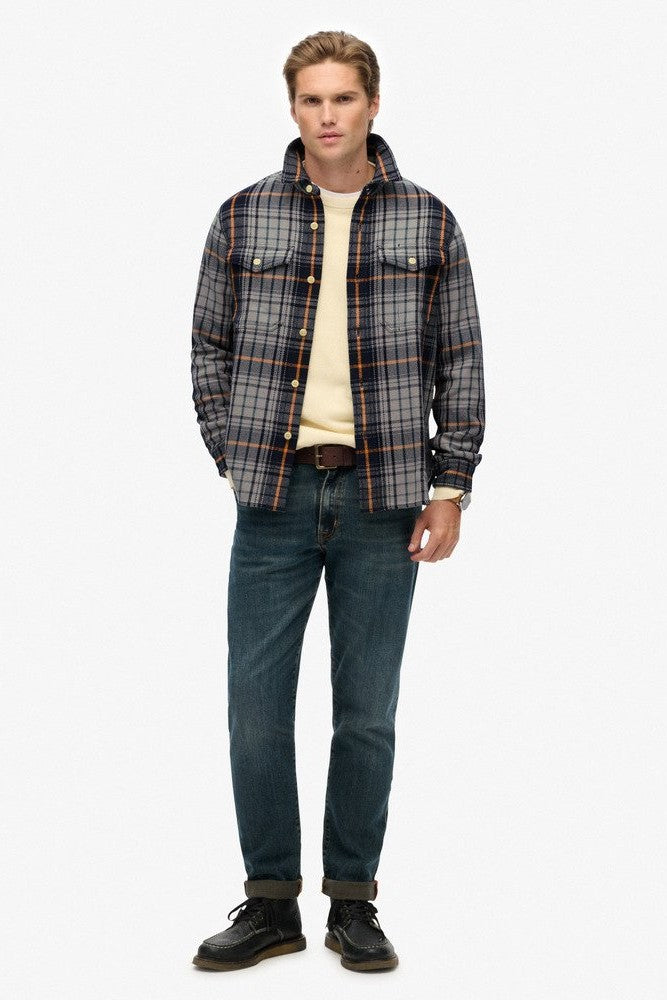 Superdry Heavy Checked Overshirt M4011018A