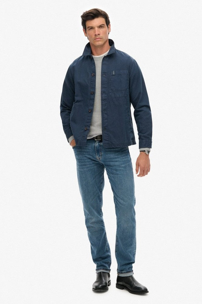 Superdry Linen Blend Overshirt M4011014A