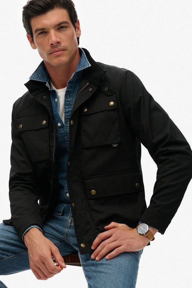 Superdry Merchant Wax Racer Jacket M5012190A