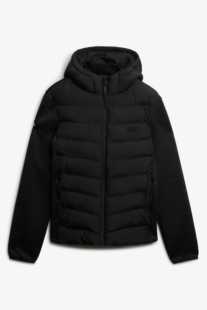 Superdry Hooded Knit Hybrid Jacket M5012293A