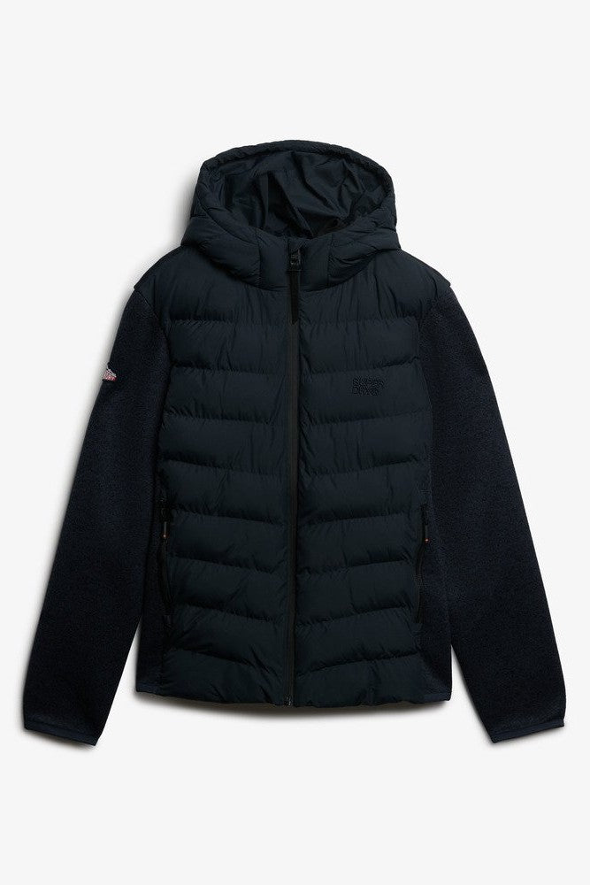 Superdry Hooded Knit Hybrid Jacket M5012293A