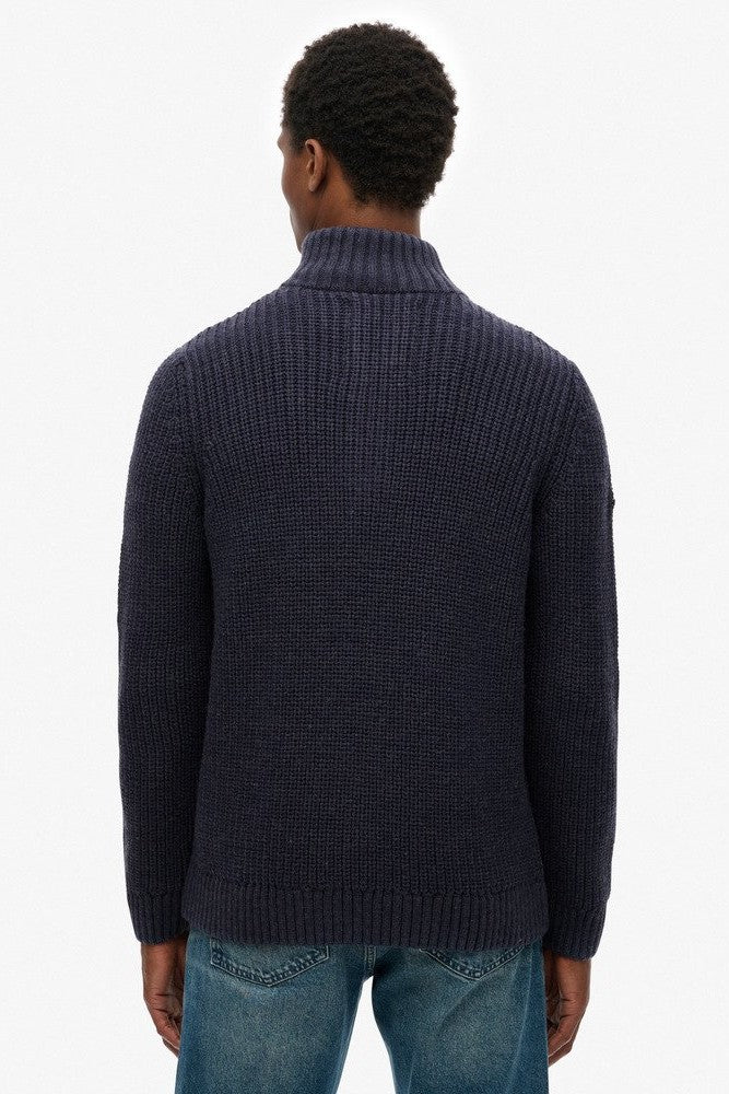Superdry Jacob Cable Half Zip Knit M6110698A
