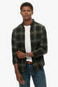Chemise Homme Superdry à Manches Longues - Coupe Décontractée - Coton Léger - Col Boutonné Et Poche Poitrine - Taille M - 4