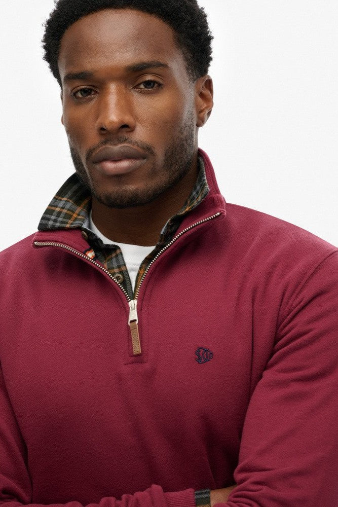 Superdry Preppy Half Zip Sweater M2014381A