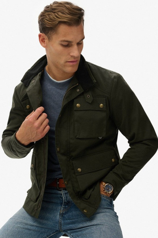 Superdry Merchant Wax Racer Jacket M5012190A