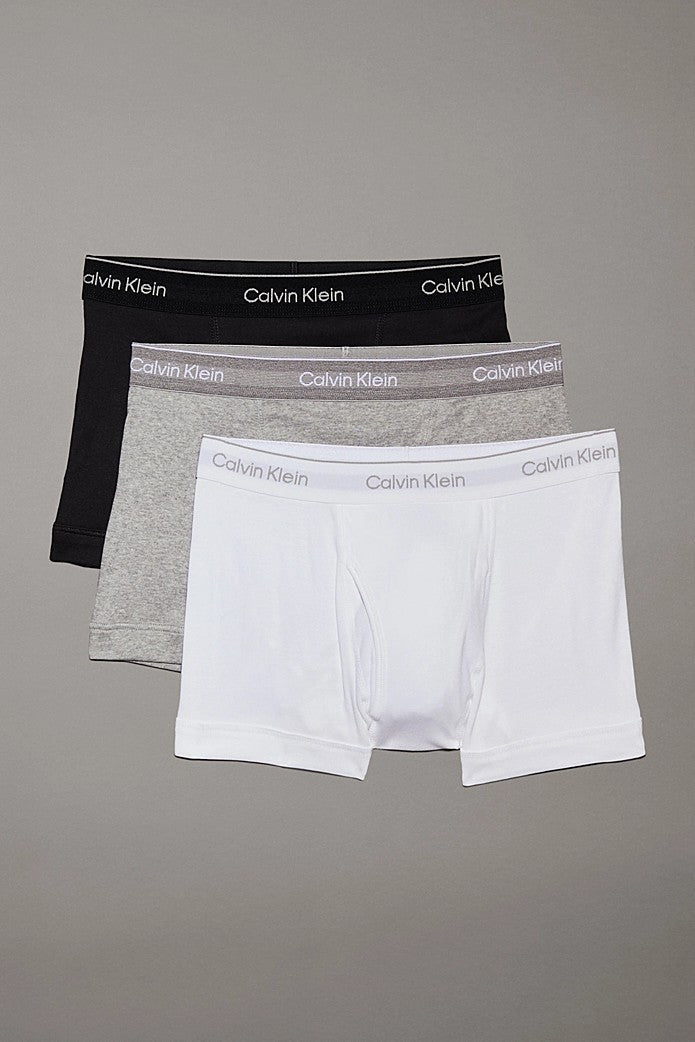 Calvin Klein 3 Pack Cotton Trunks NB4002A