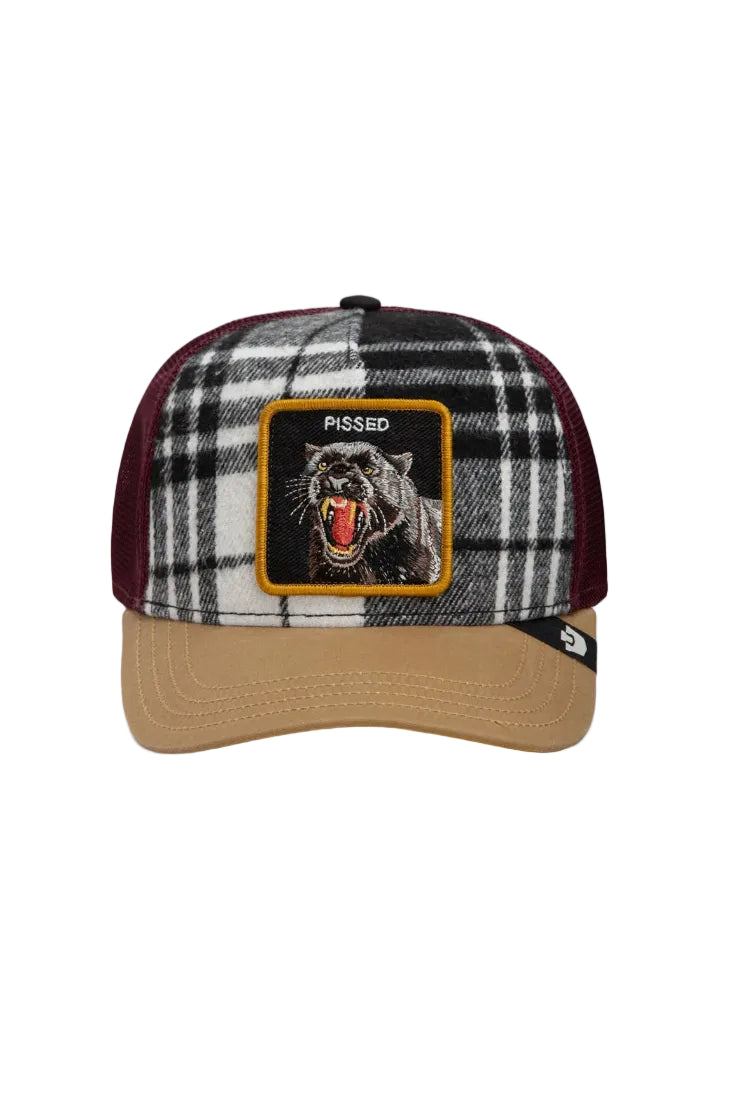Goorin Bros Tartan Panther Trucker Hat
