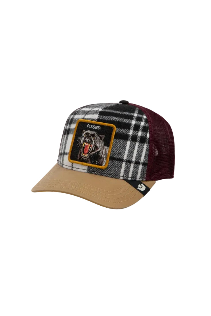 Goorin Bros Tartan Panther Trucker Hat