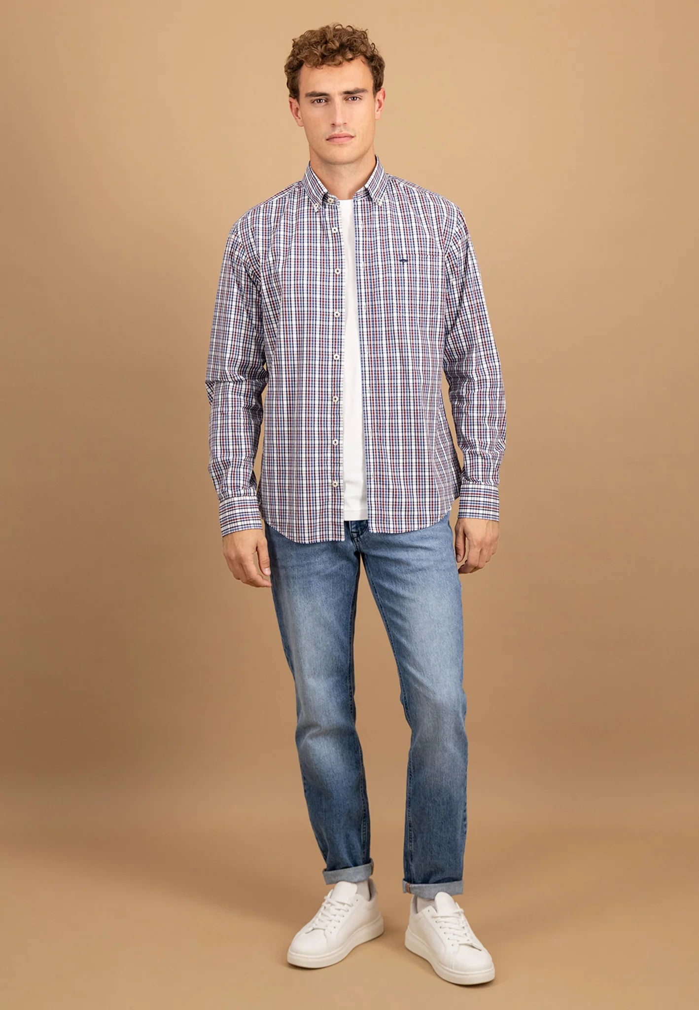 Fynch Hatton Button Down Check Shirt 15145750