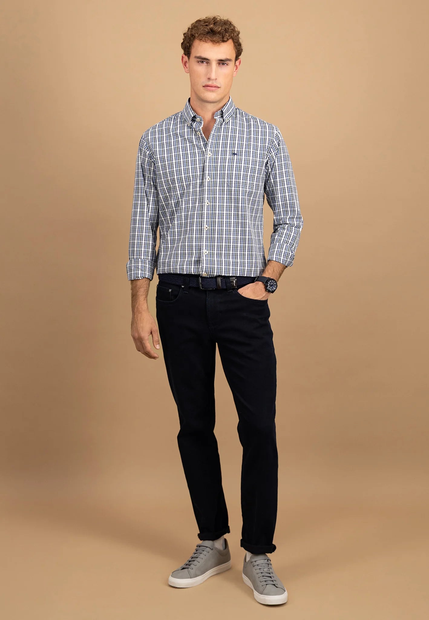 Fynch Hatton Button Down Check Shirt 15145750