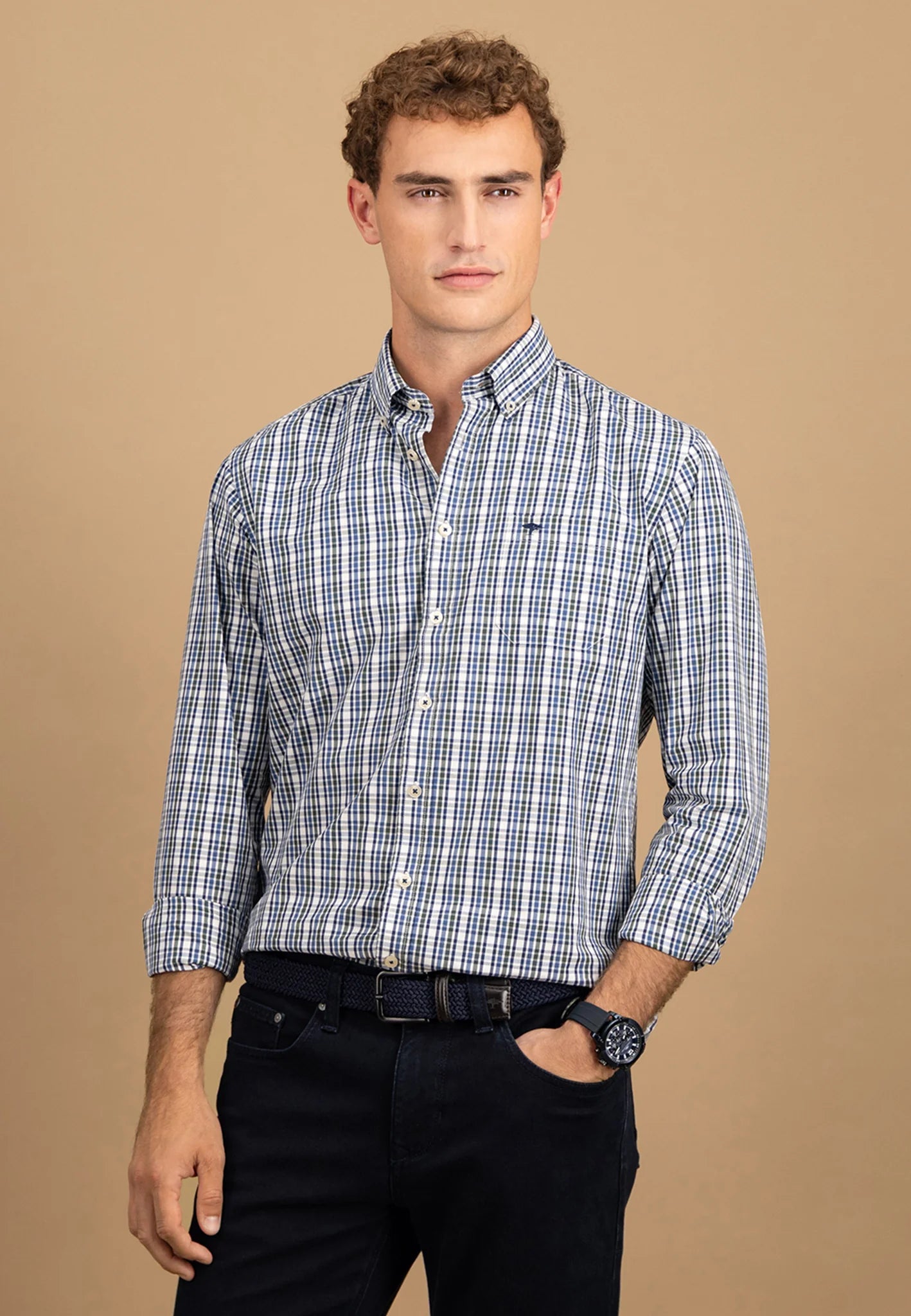 Fynch Hatton Button Down Check Shirt 15145750