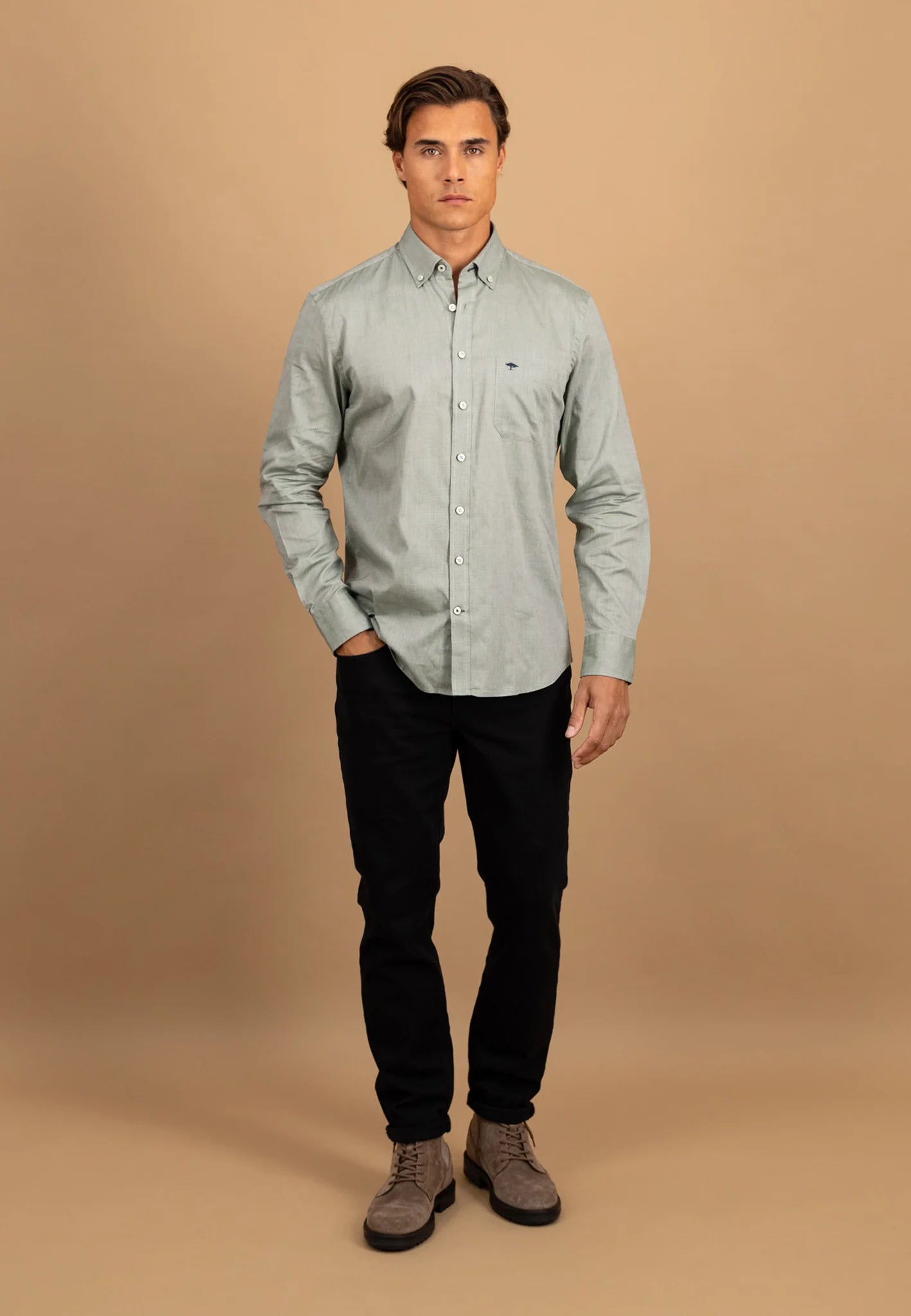 Fynch Hatton Button Down Pocket Shirt 15148250