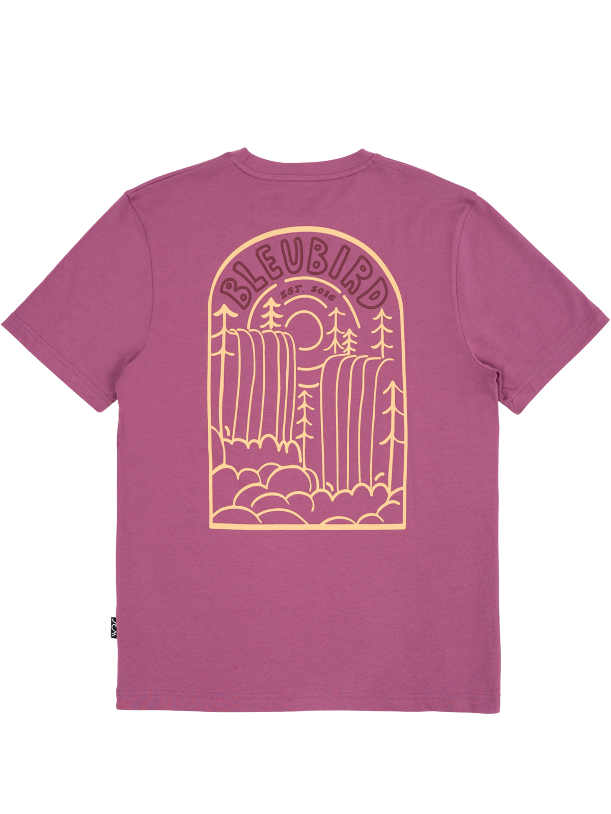 Bleubird Cascade Back Print T-Shirt