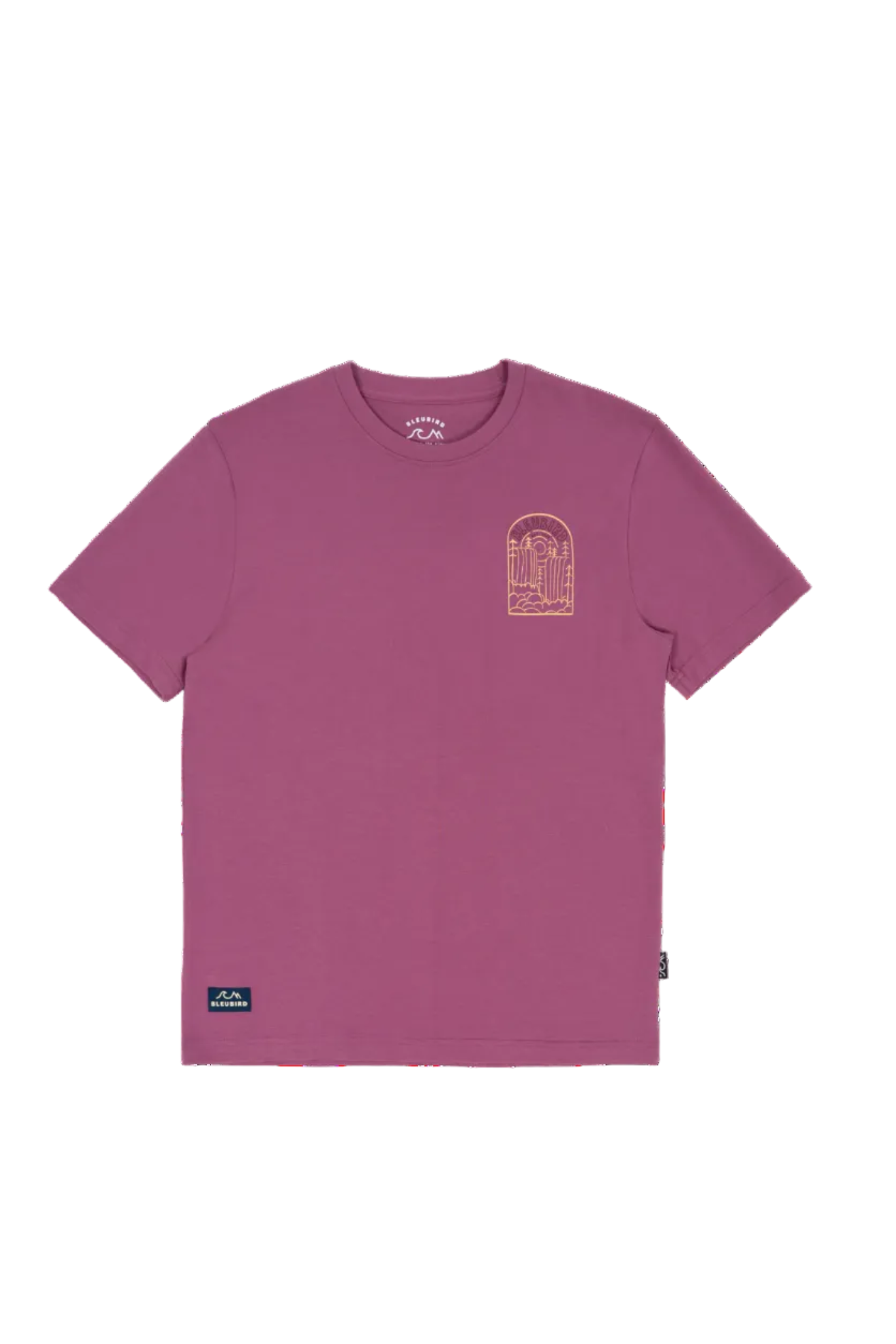Bleubird Cascade Back Print T-Shirt