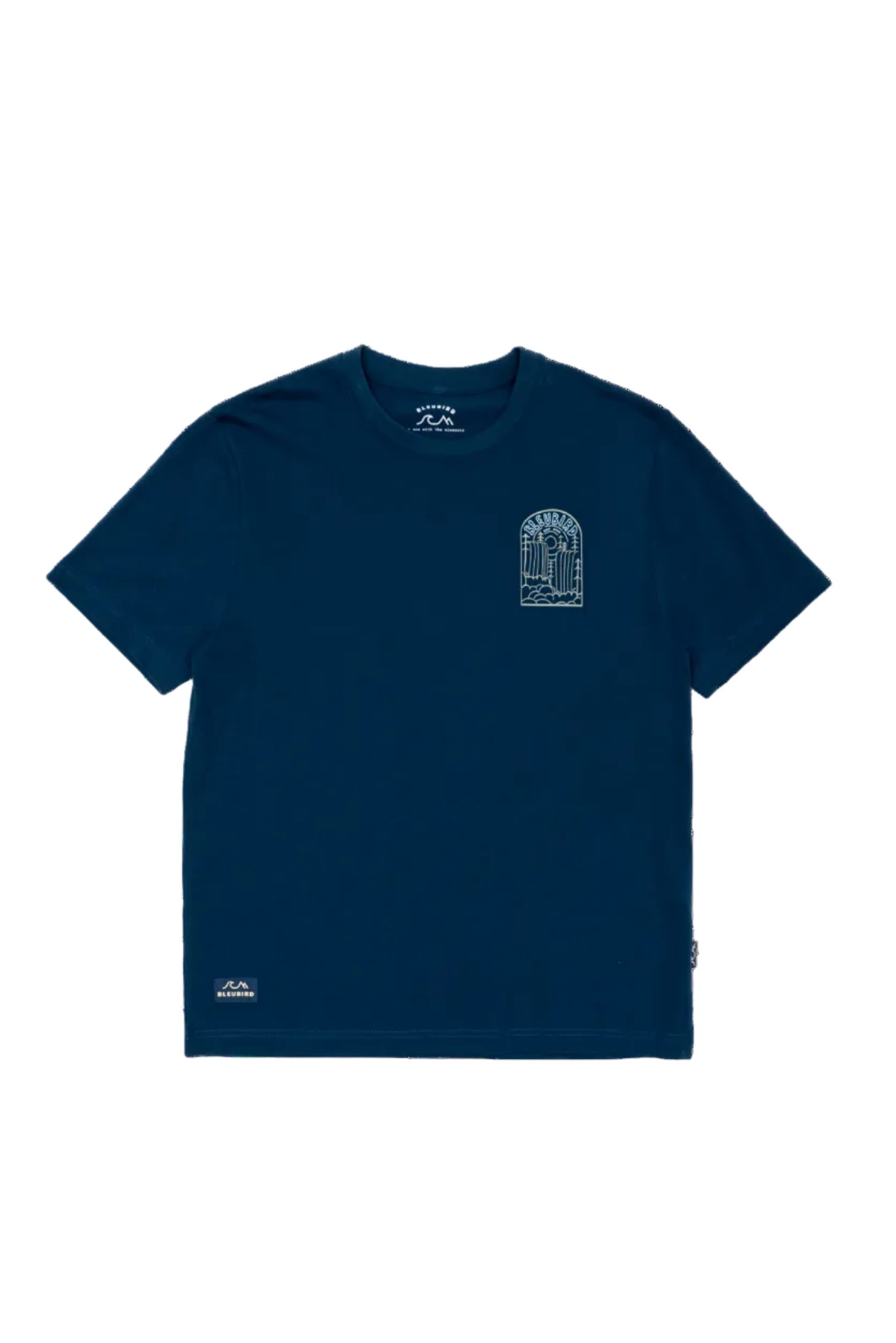 Bleubird Cascade Back Print T-Shirt