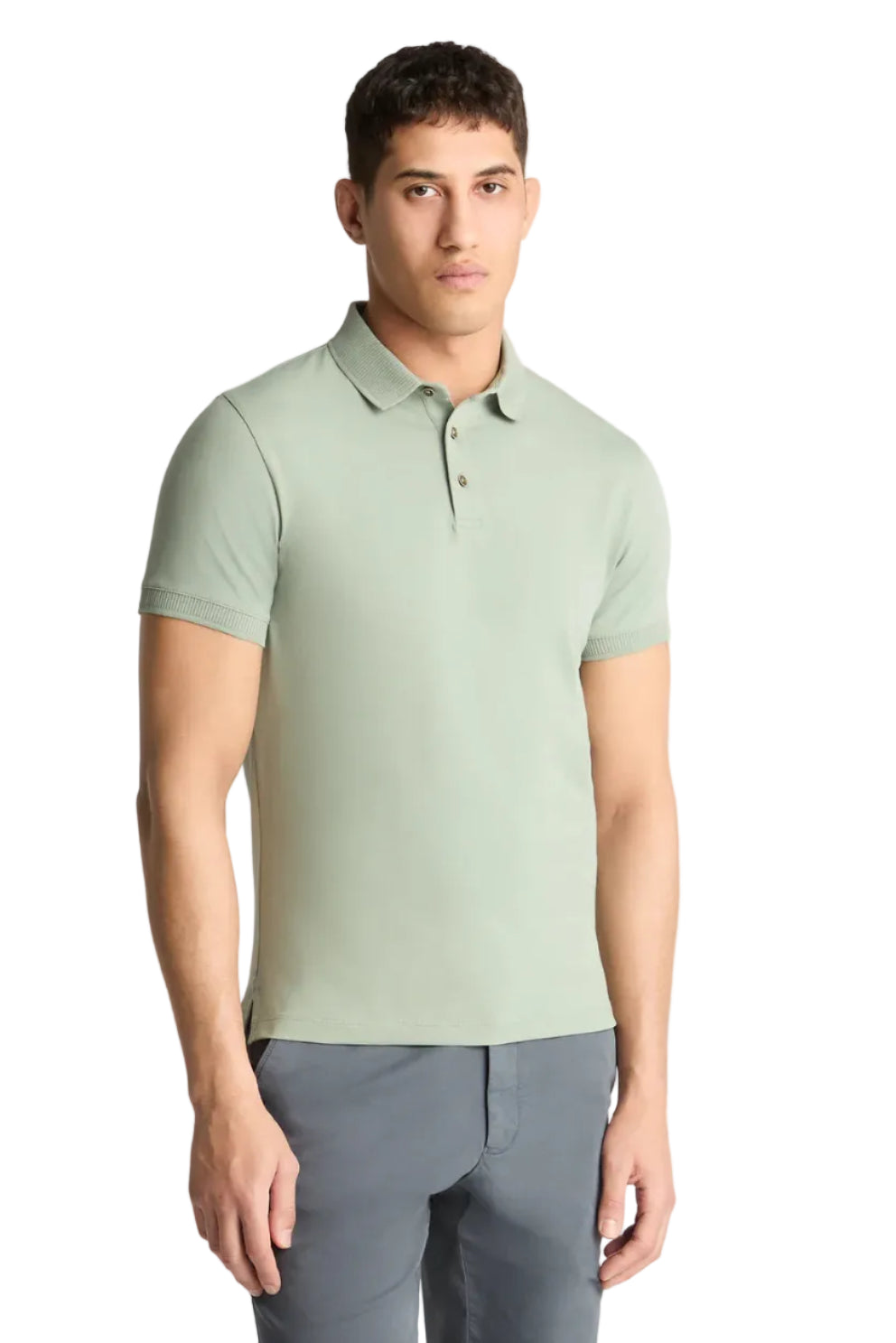 Remus Uomo Tapered Fit Cotton-Stretch Polo Shirt 58724