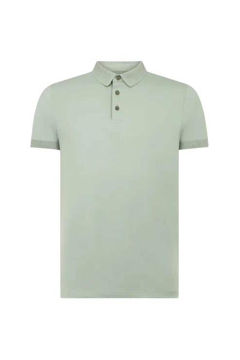 Remus Uomo Tapered Fit Cotton-Stretch Polo Shirt 58724