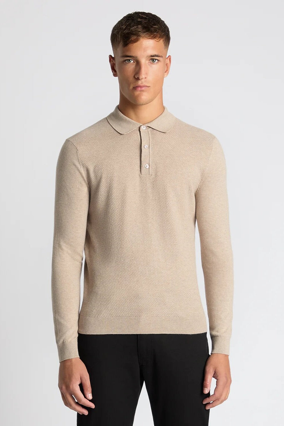 Remus Uomo Long Sleeve Polo 58815
