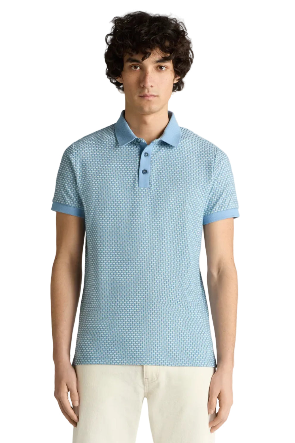 Remus Uomo Cotton-Blend Polo Shirt 58835