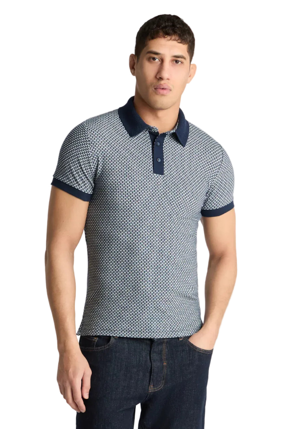 Remus Uomo Cotton-Blend Polo Shirt 58835