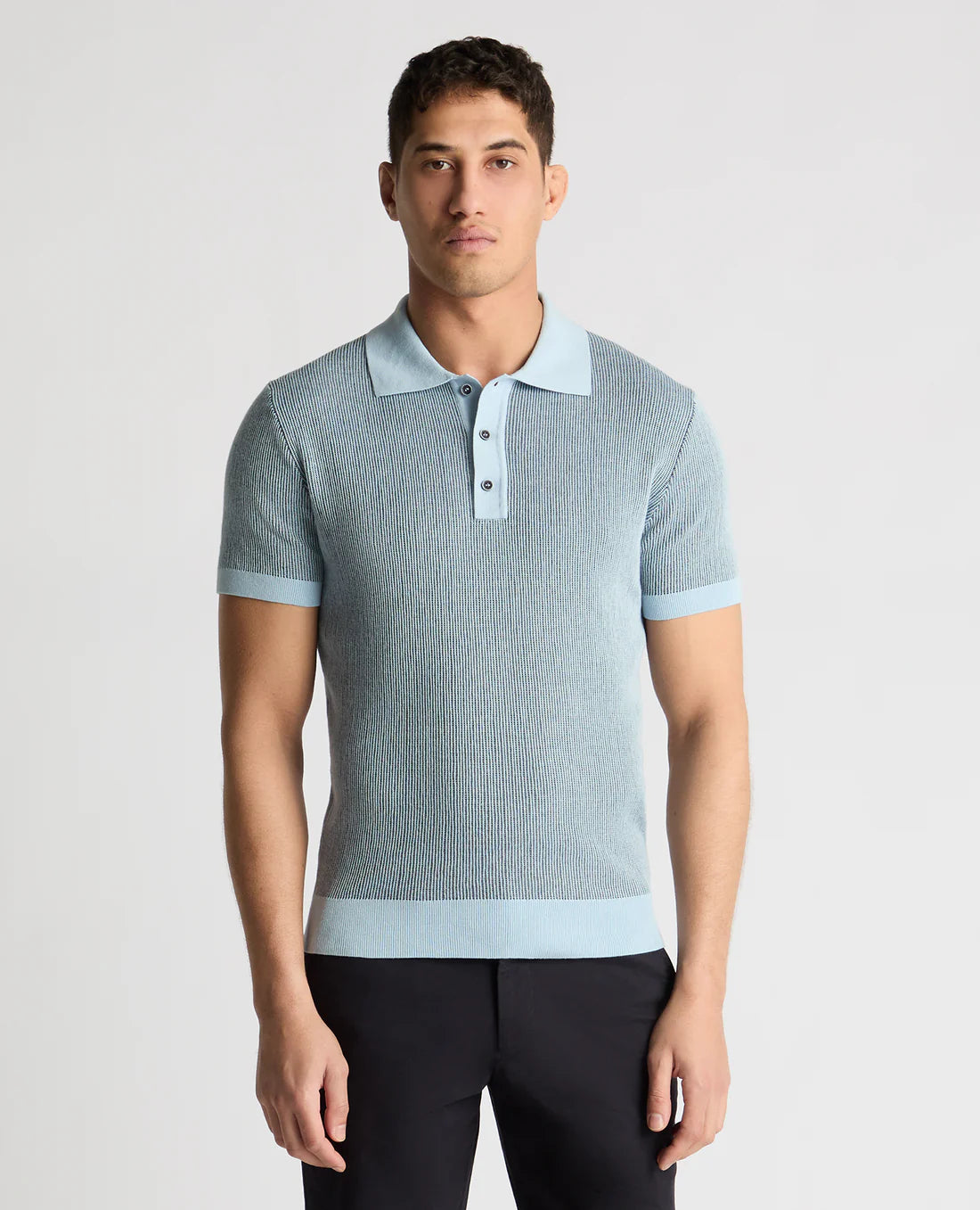 Remus Uomo Slim Fit Textured Polo Shirt 58838