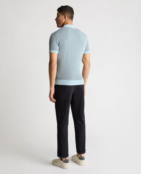 Remus Uomo Slim Fit Textured Polo Shirt 58838