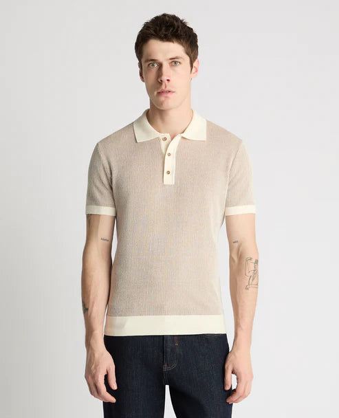 Remus Uomo Slim Fit Textured Polo Shirt 58838