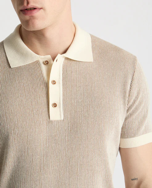Remus Uomo Slim Fit Textured Polo Shirt 58838