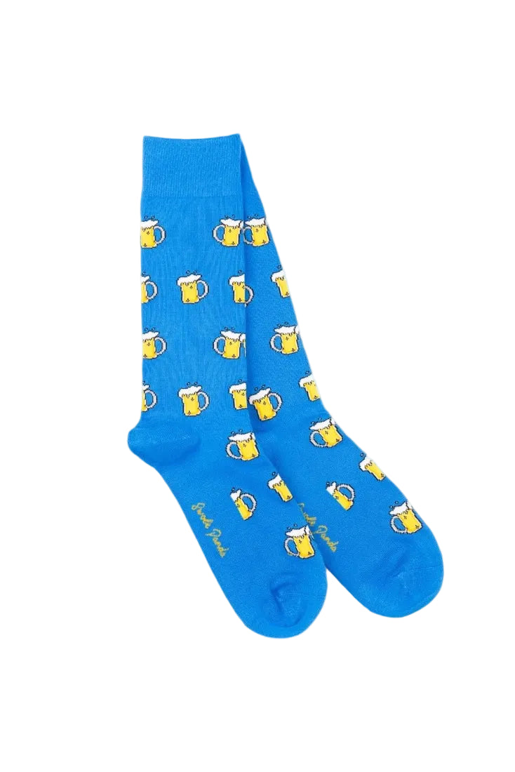 Swole Panda Bamboo Socks SP524 Beer