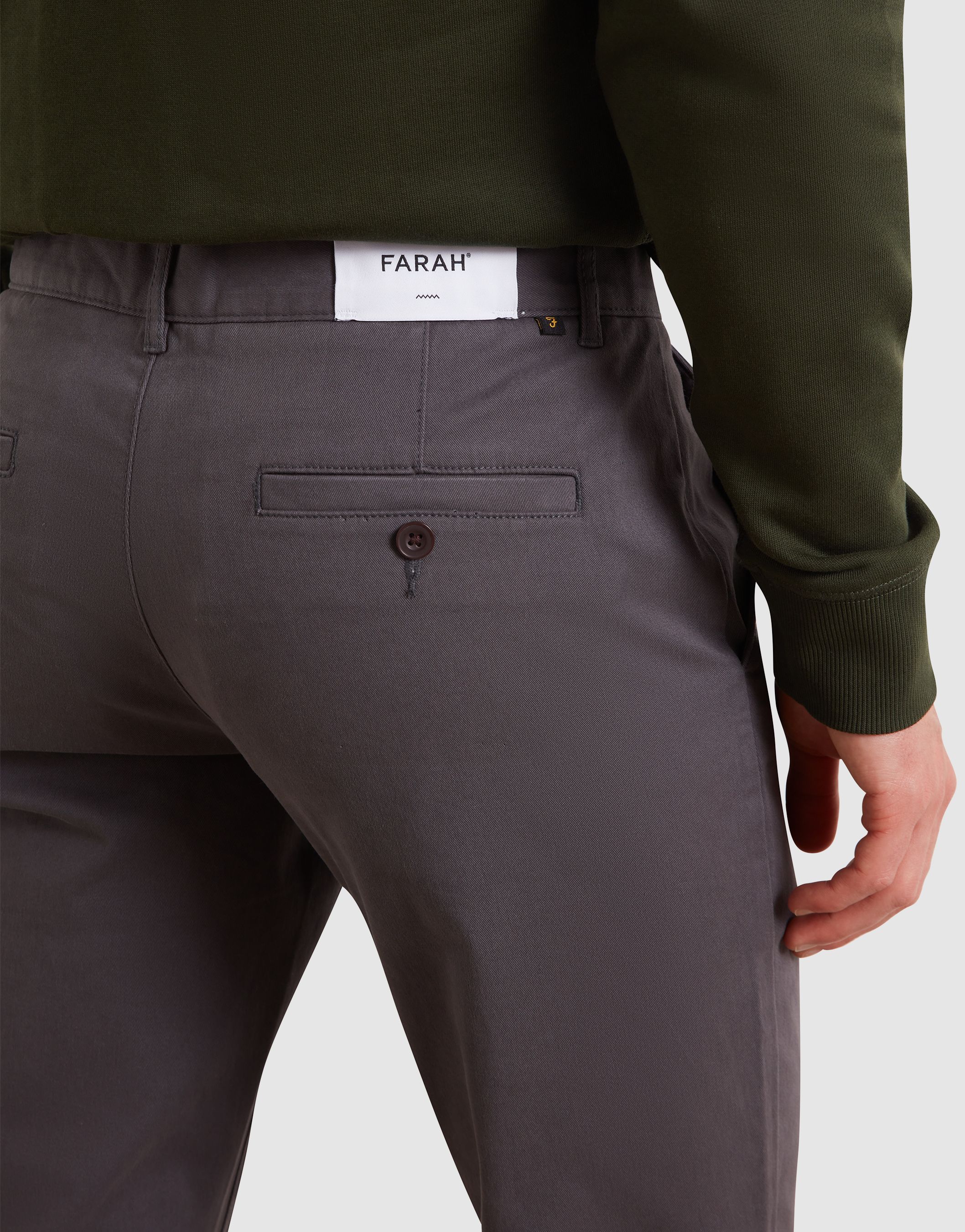 Farah Elm Slim Fit Stretch Fabric Chino