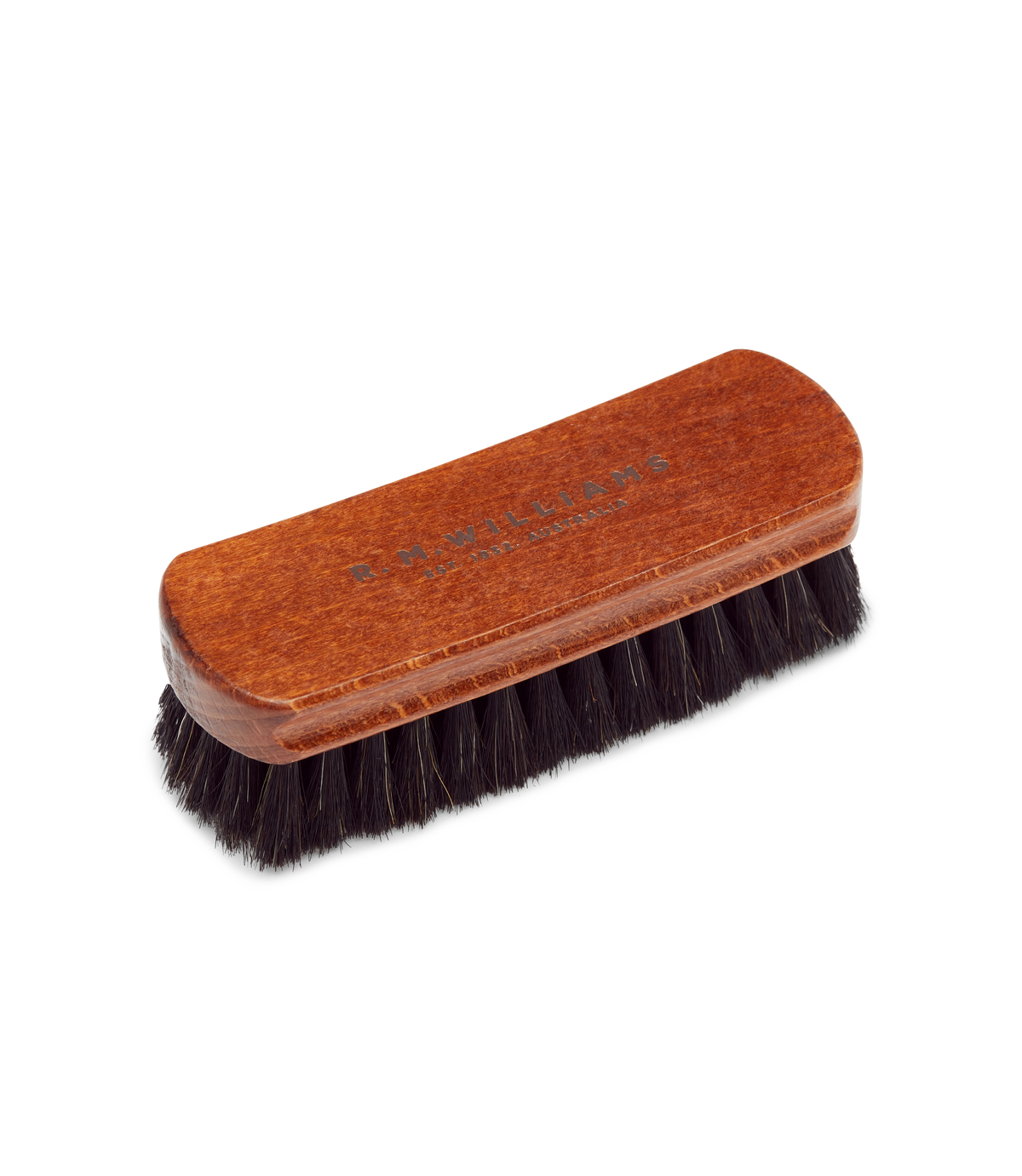 RM Williams Medium Horse Hair Brush Black