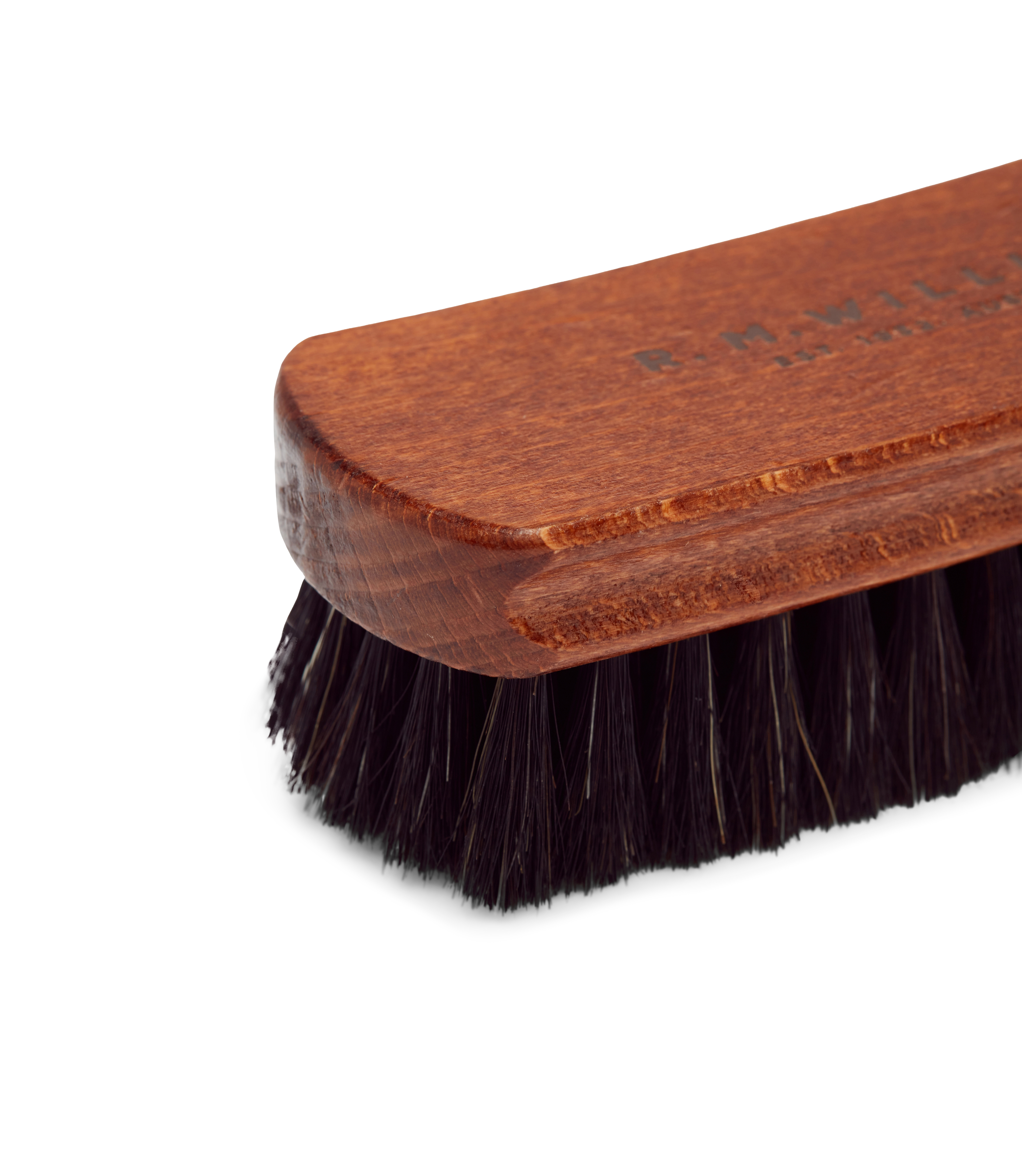 RM Williams Medium Horse Hair Brush Black