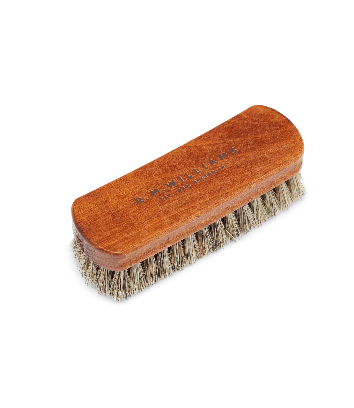 RM Williams Medium Horse Hair Brush Natural