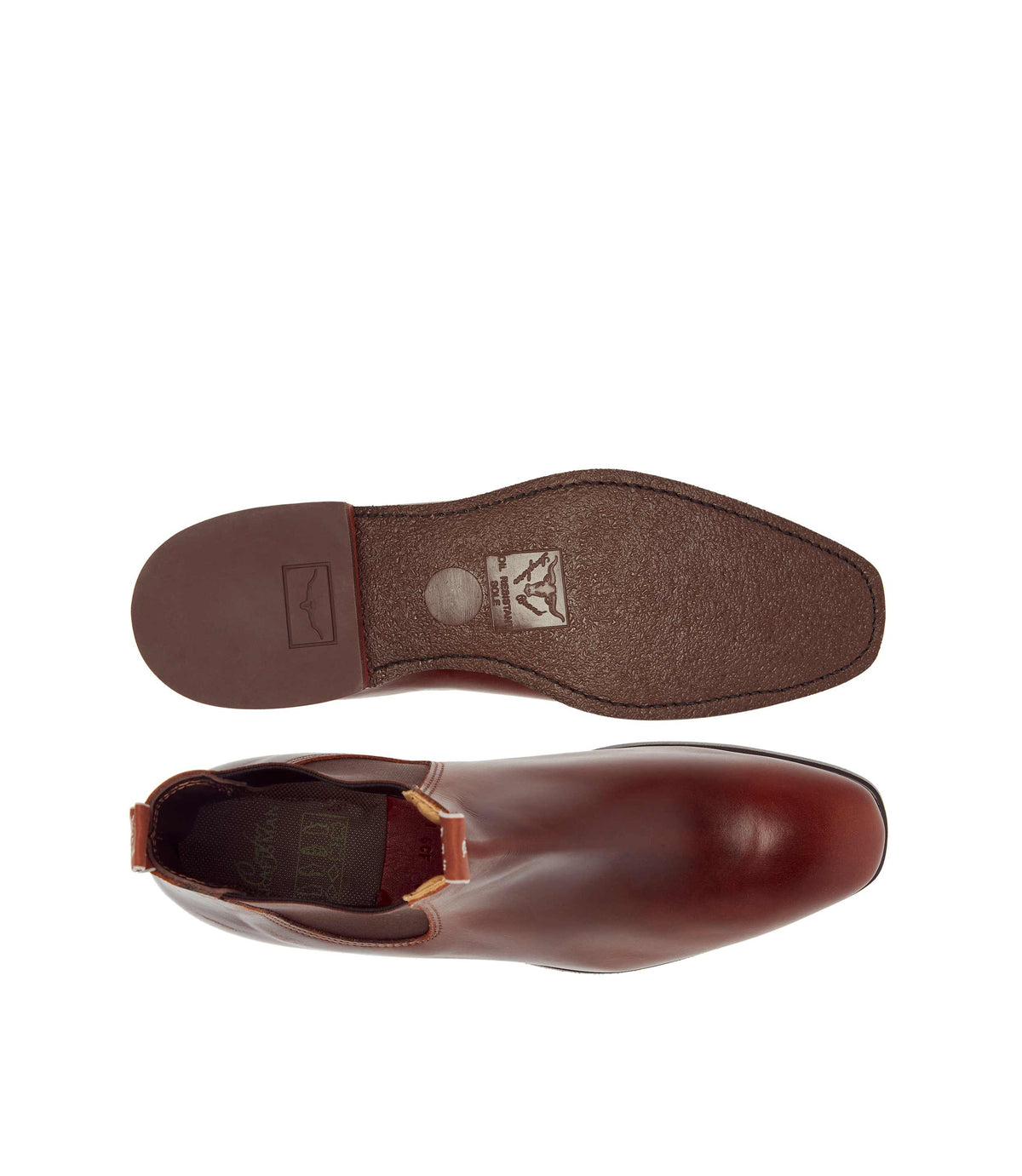 RM Williams Comfort Craftsman Chelsea Boot Mid-Brown