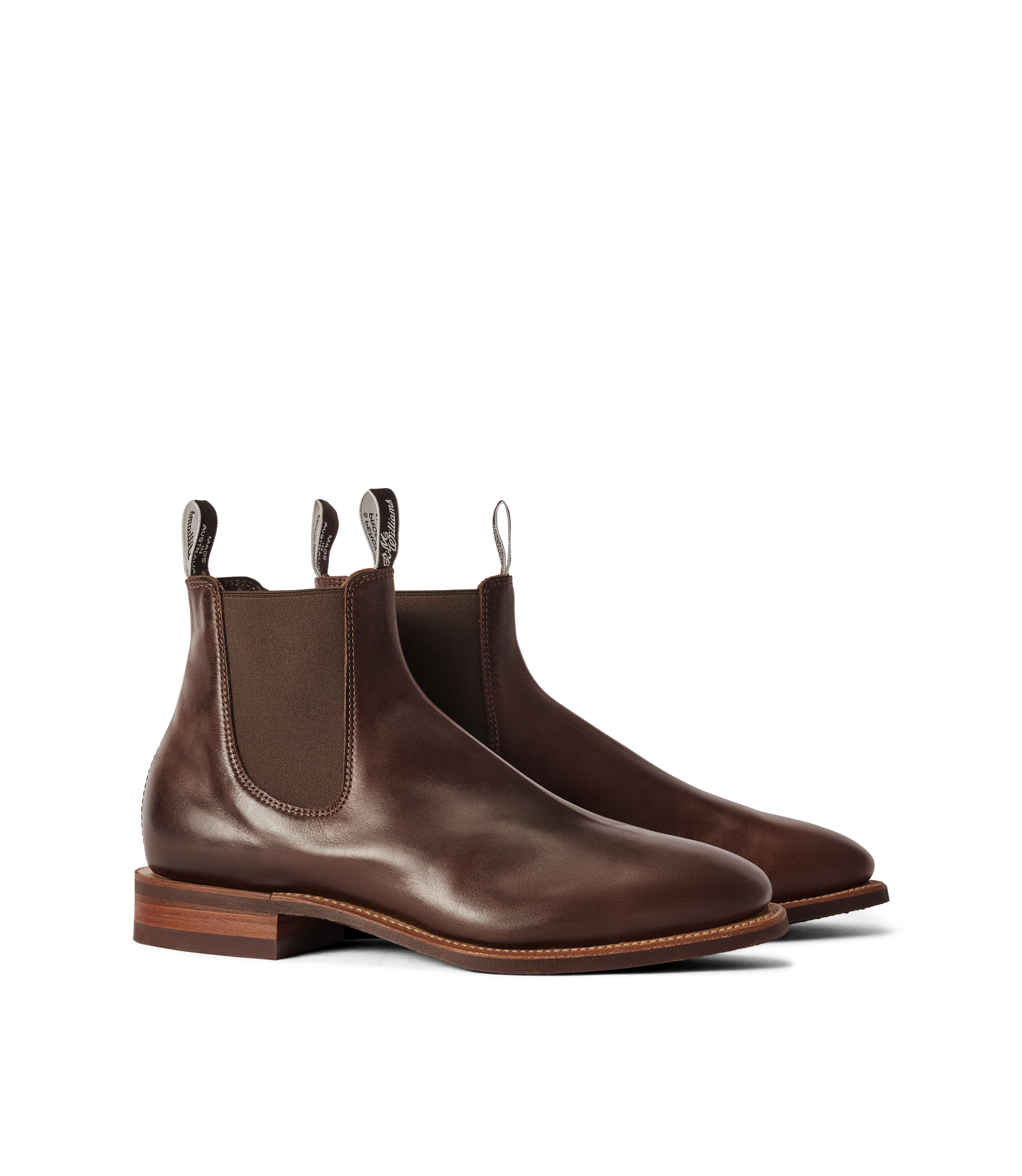 RM Williams Comfort Craftsman Walnut Chelsea Boot