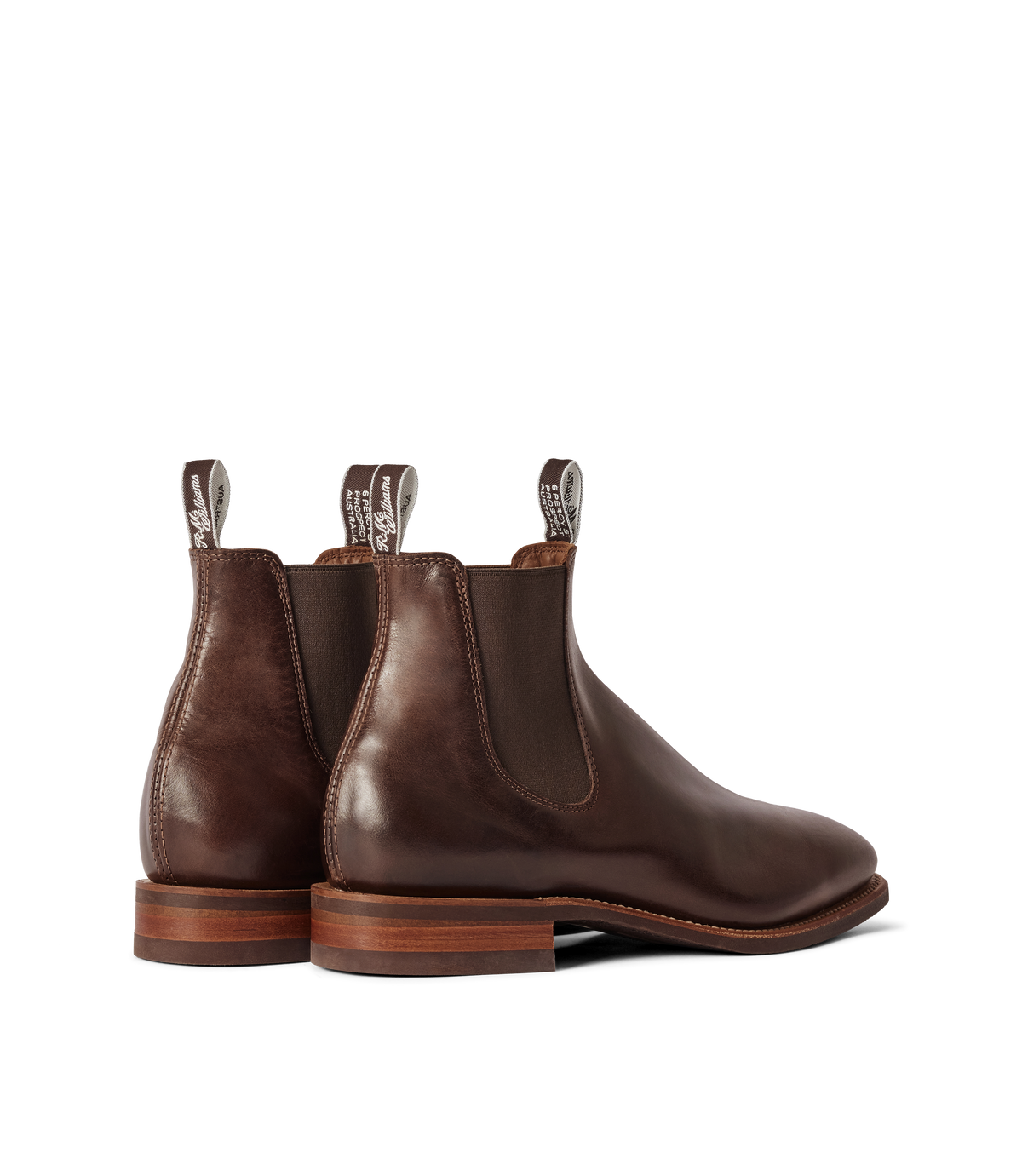 RM Williams Comfort Craftsman Walnut Chelsea Boot