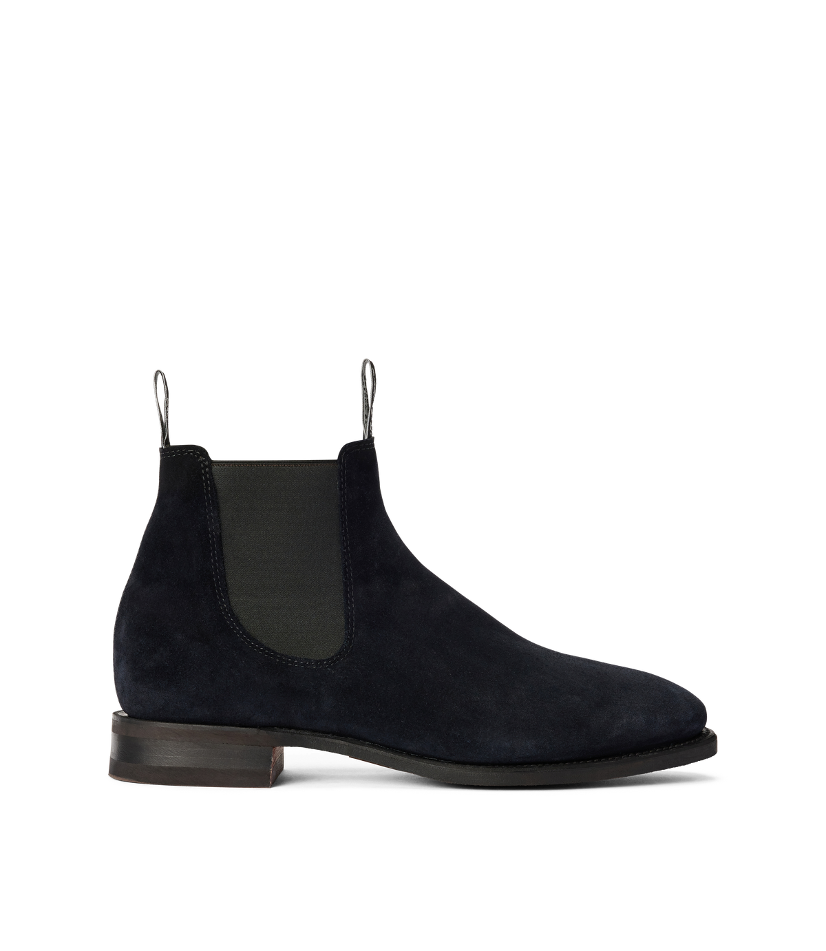 RM Williams Comfort Craftsman Suede Boot Midnight