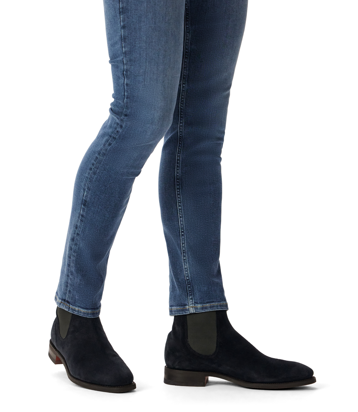 RM Williams Comfort Craftsman Suede Boot Midnight