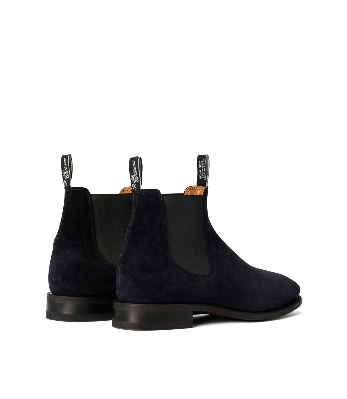 RM Williams Comfort Craftsman Suede Boot Midnight