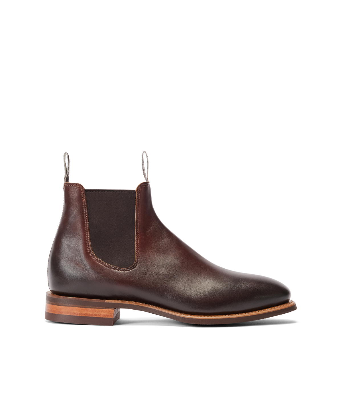RM Williams Bordeaux Burnished Comfort Craftsman Boot