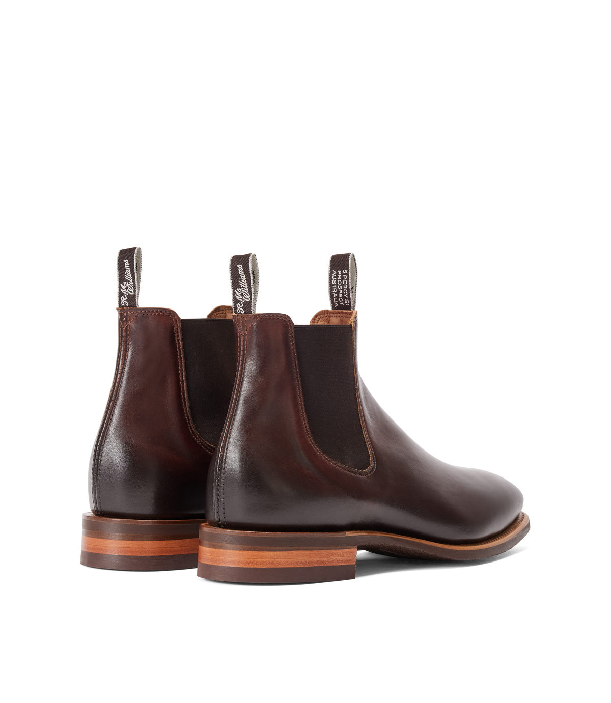 RM Williams Bordeaux Burnished Comfort Craftsman Boot