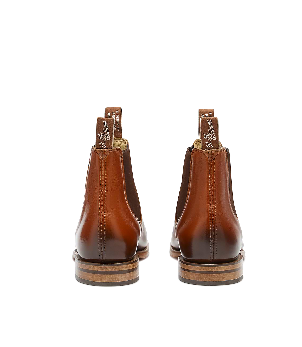 RM Williams Cognac Burnished Comfort Craftsman Boot