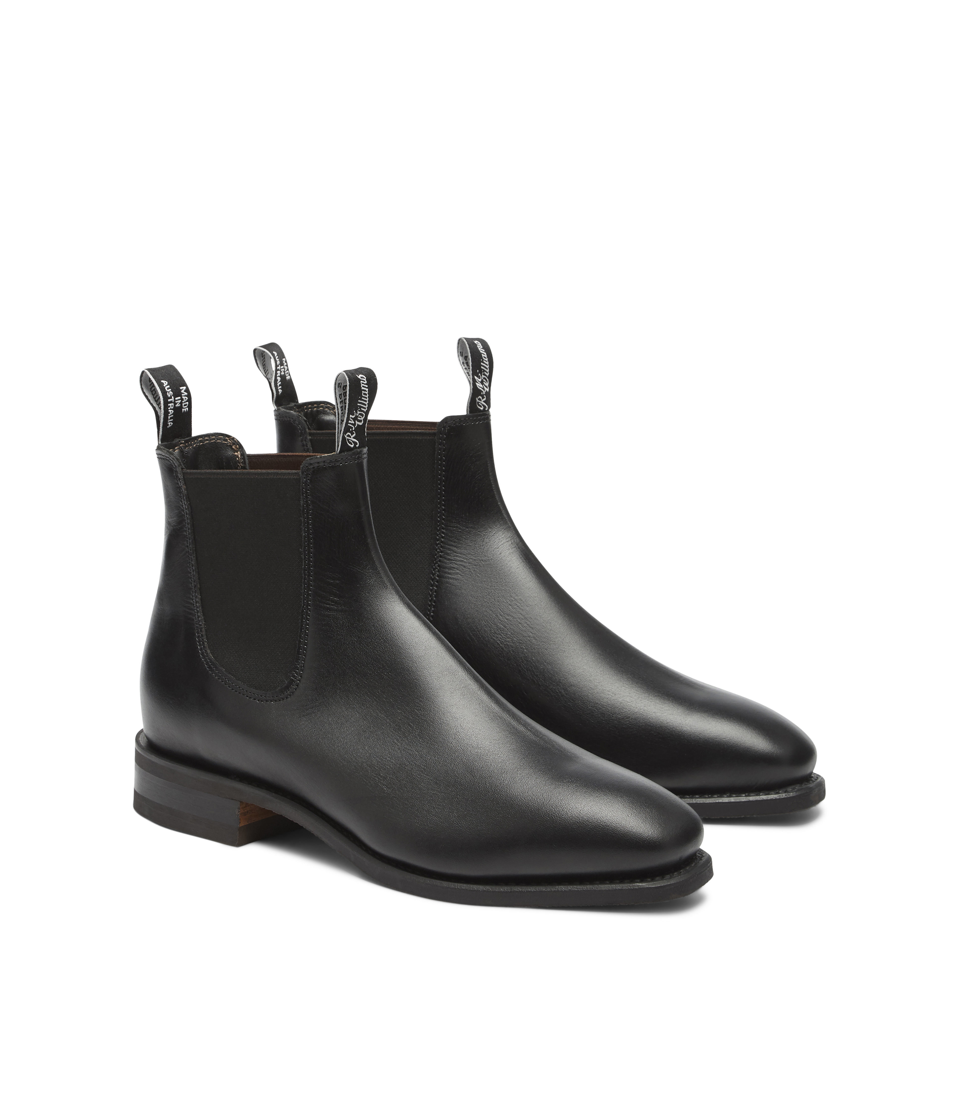 RM Williams Comfort Craftsman Chelsea Boot Black
