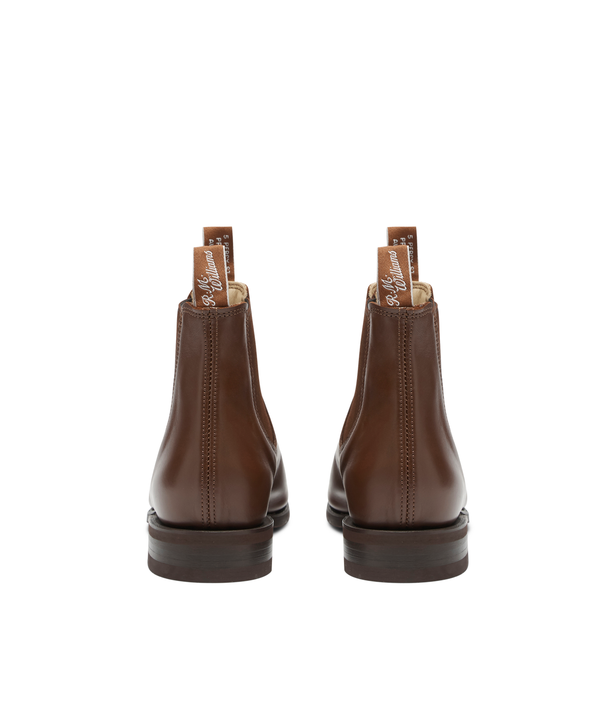 RM Williams Comfort Craftsman Chelsea Boot Dark Tan