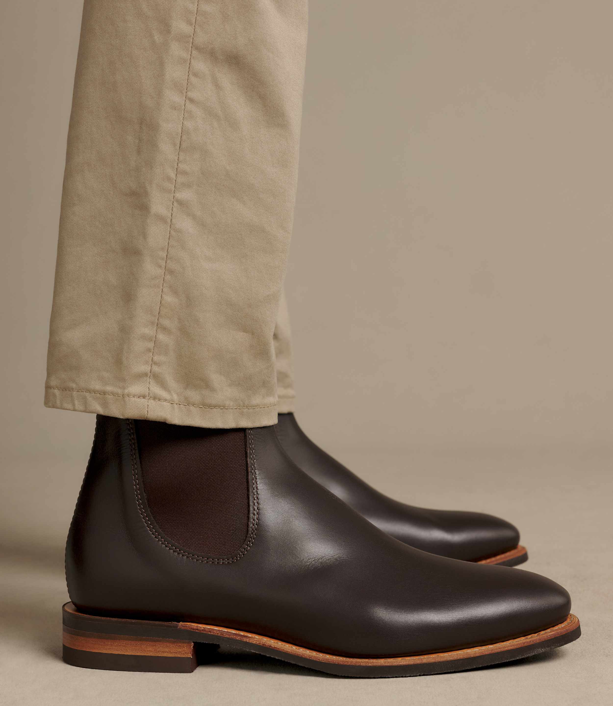 RM Williams Comfort Craftsman Chelsea Boot Chestnut Light