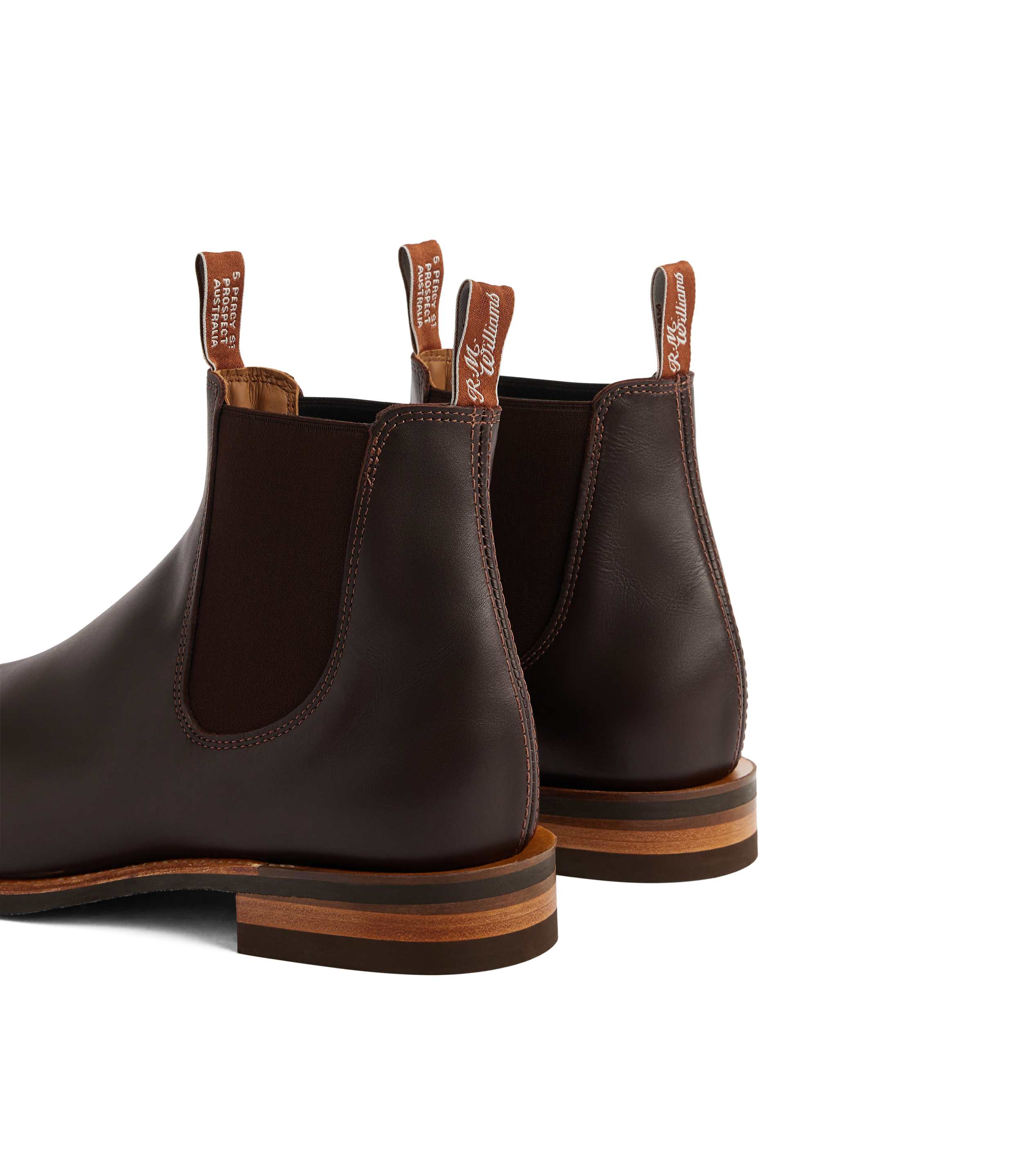 RM Williams Comfort Craftsman Chelsea Boot Chestnut Light